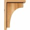Ekena Millwork Huntington Rough Sawn Corbel w/Backplate, Western Red Cedar, 6"W x 10"D x 14"H COR06X10X14HUN01RWR - alternate 2